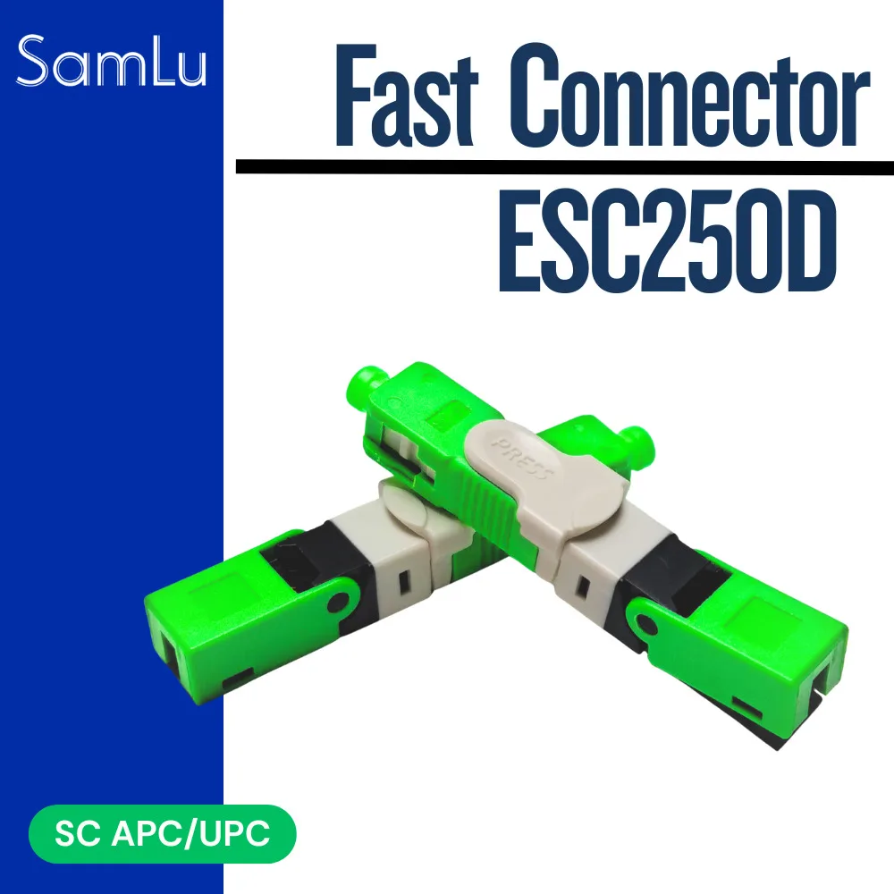 UNIKIT ESC250D SC APC UPC Single-Mode Fiber Quick FTTH Fiber SM Best Optic Fast Connector Fiber Optic Quick Connector