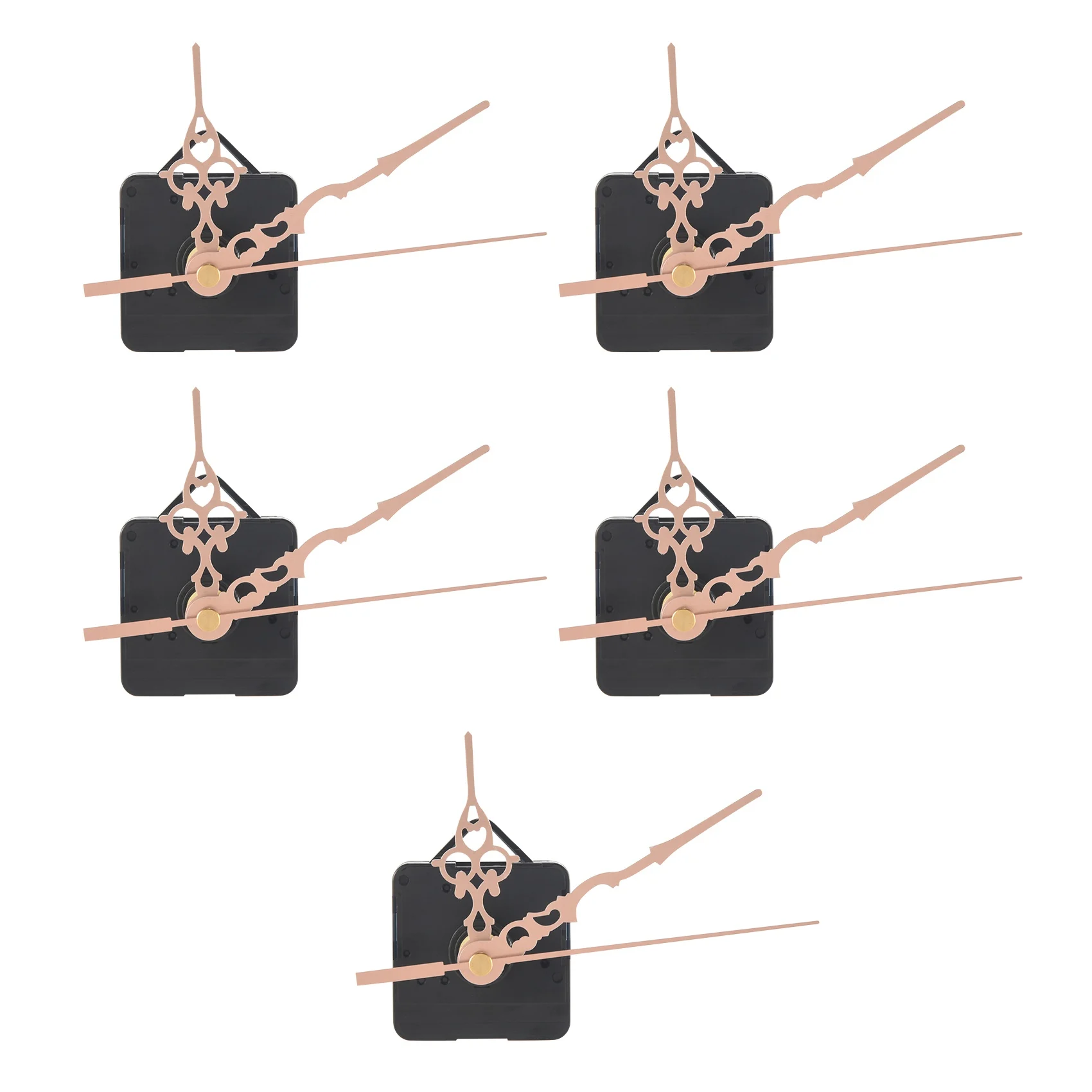 5 pçs 31mm eixo longo diy relógio de quartzo mecanismo movimento kit motor para relógio ferramenta reparo peças diy substituição a