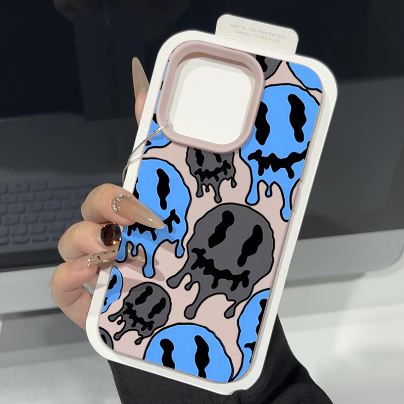 حافظة لهاتف آيفون 17 17Air 16e 16 15 14 Pro Max 13 12 Pro 14 15 16 Plus 11 غطاء سيليكون ناعم Funda