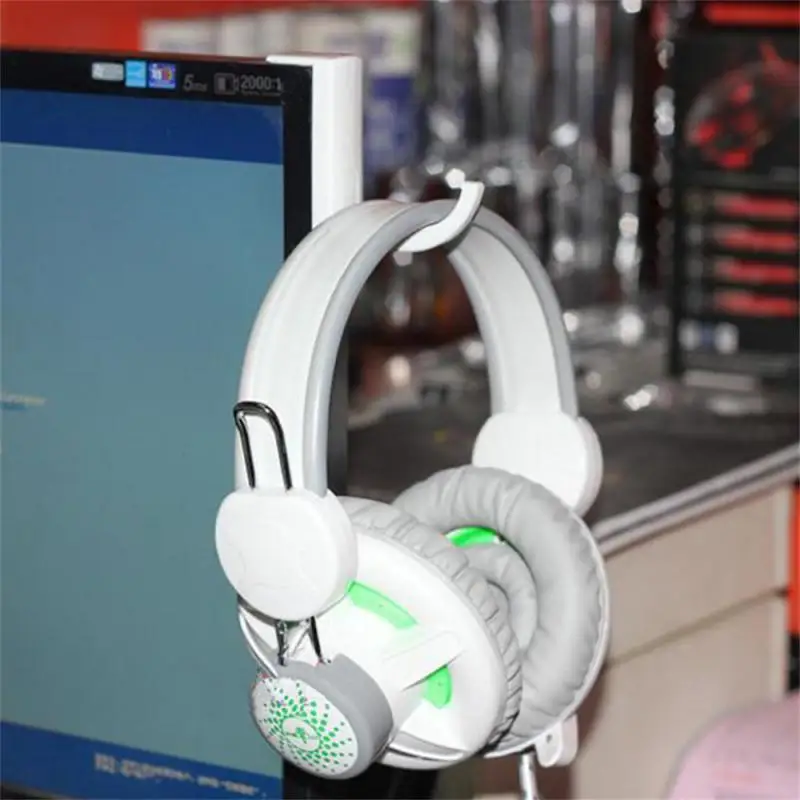 Új headphone Horog headse Poggyásztartó kijelző Polc számára Képellenőrző Arra való számára gamers majd Számítógépes enthusiasts Távbeszélőkagyló kiegészítők