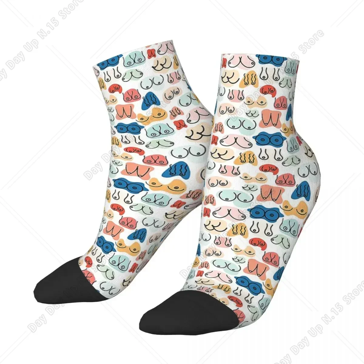 Boobs Socks Harajuku High Quality Stockings All Season Socks Accessories for Man's Woman's Birthday Present