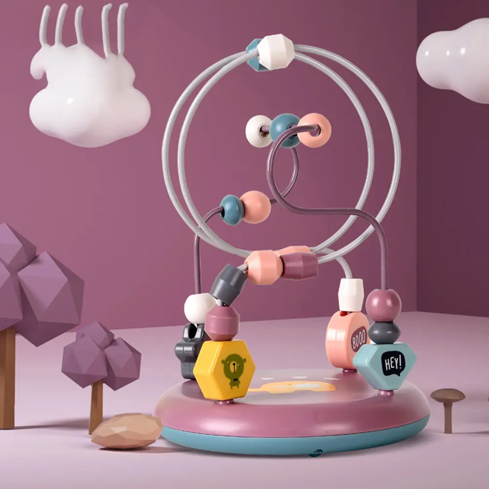 

Практичная развивающая игрушка-лабиринт с двойной трассой для детей