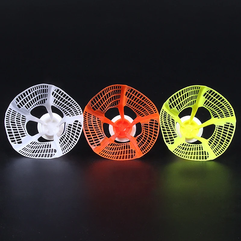 3 pezzi antivento badminton resistenza al vento volano palla accessori per allenamento forniture sportive badminton in nylon multicolore