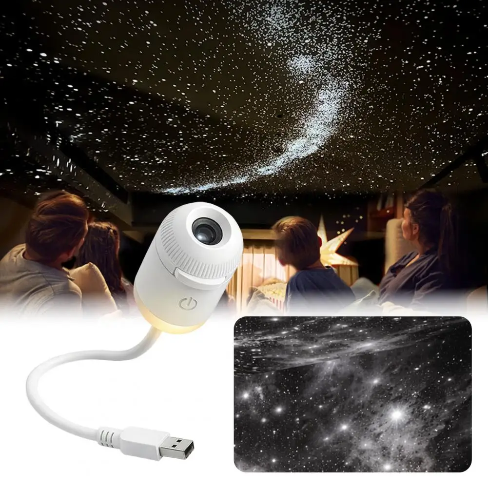 

Star Projector Night Light LED Starry Star Light Party Decor Car Interior Ambient Light Eye-Friendly Nightlight Lamp