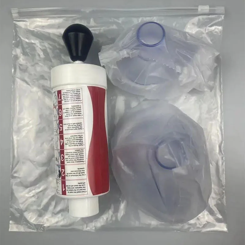 ترقية المحمولة بسيطة مكافحة الاختناق جهاز الطوارئ المنقذة للحياة مكافحة الاختناق جهاز دليل الكبار والطفل قناع الإسعافات الأولية #4