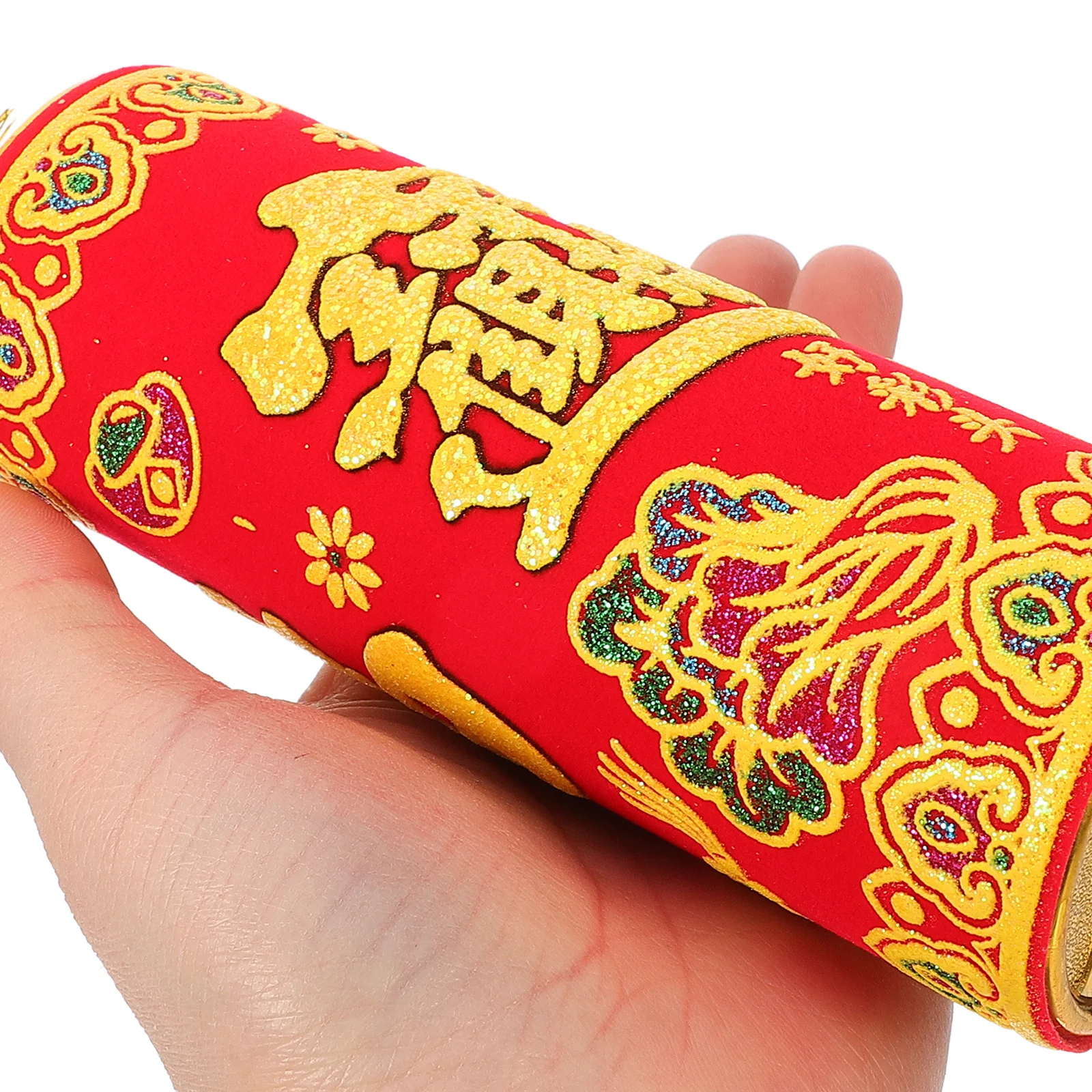 

1Pcs Chinese New Year Decor Spring Festival Ornament Traditional Style Practical Compact Size Home