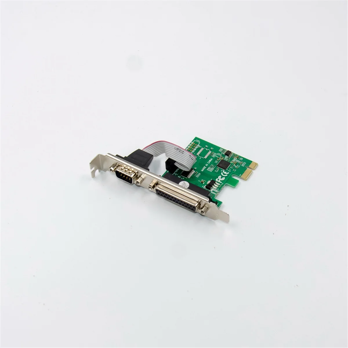 Expansion Card ST329 PCIe X1 AX99100 1S1P Industrial RS232+LTP Control Multifunction Convenient Expansion Card