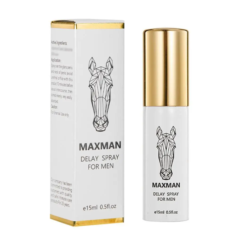VIGA MAN MAXMAN تأخير SprayLasting طويلة 60 دقيقة نمو القضيب توسيع أصعب مكافحة سرعة القذف الاستخدام الخارجي الكبار