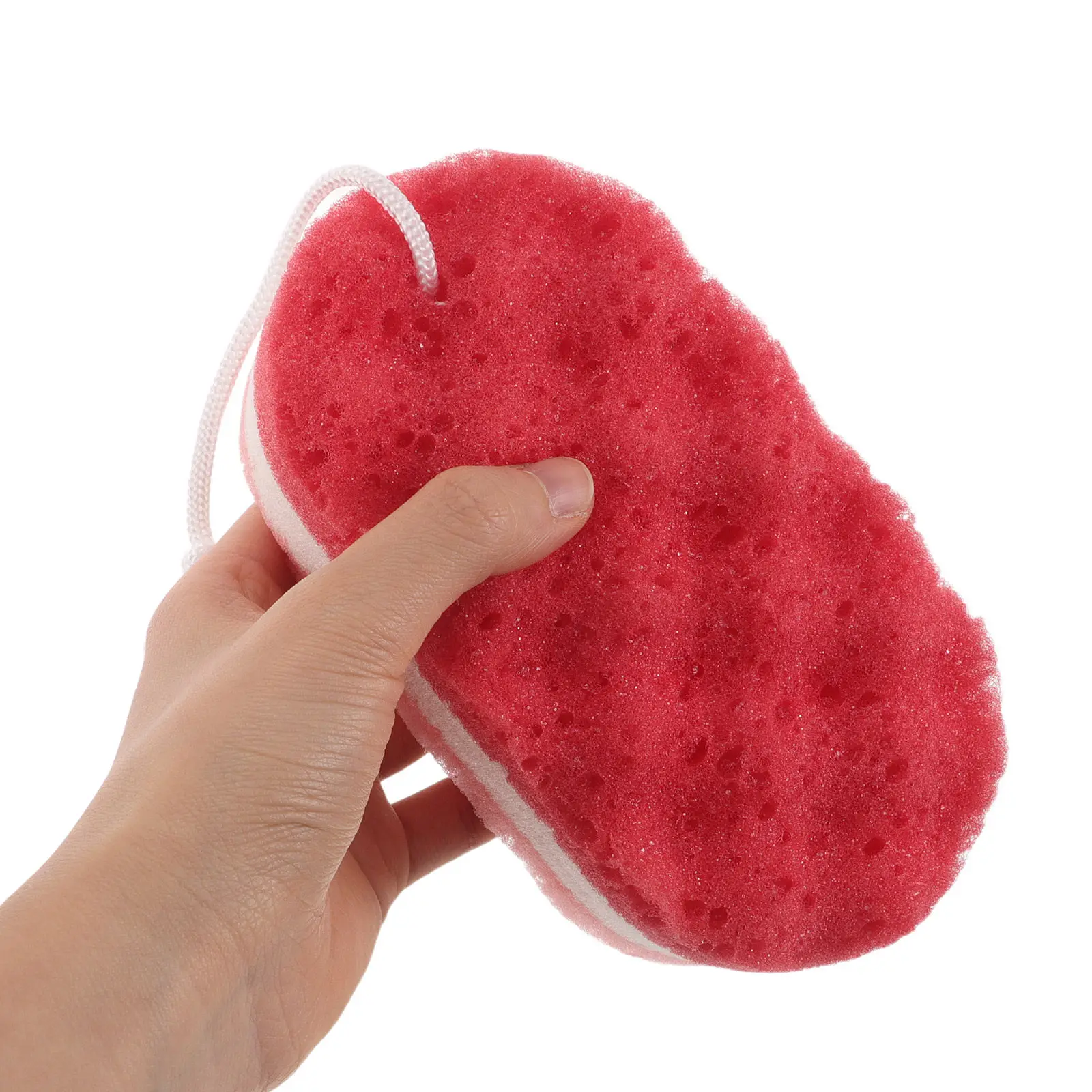 

Набор из 4 мочалок-губок с волнистой текстурой для душа, мягкий отшелушивающий скраб для тела для женщин и мужчин, для удаления омертвевшей кожи, быстросохнущий, для ванны