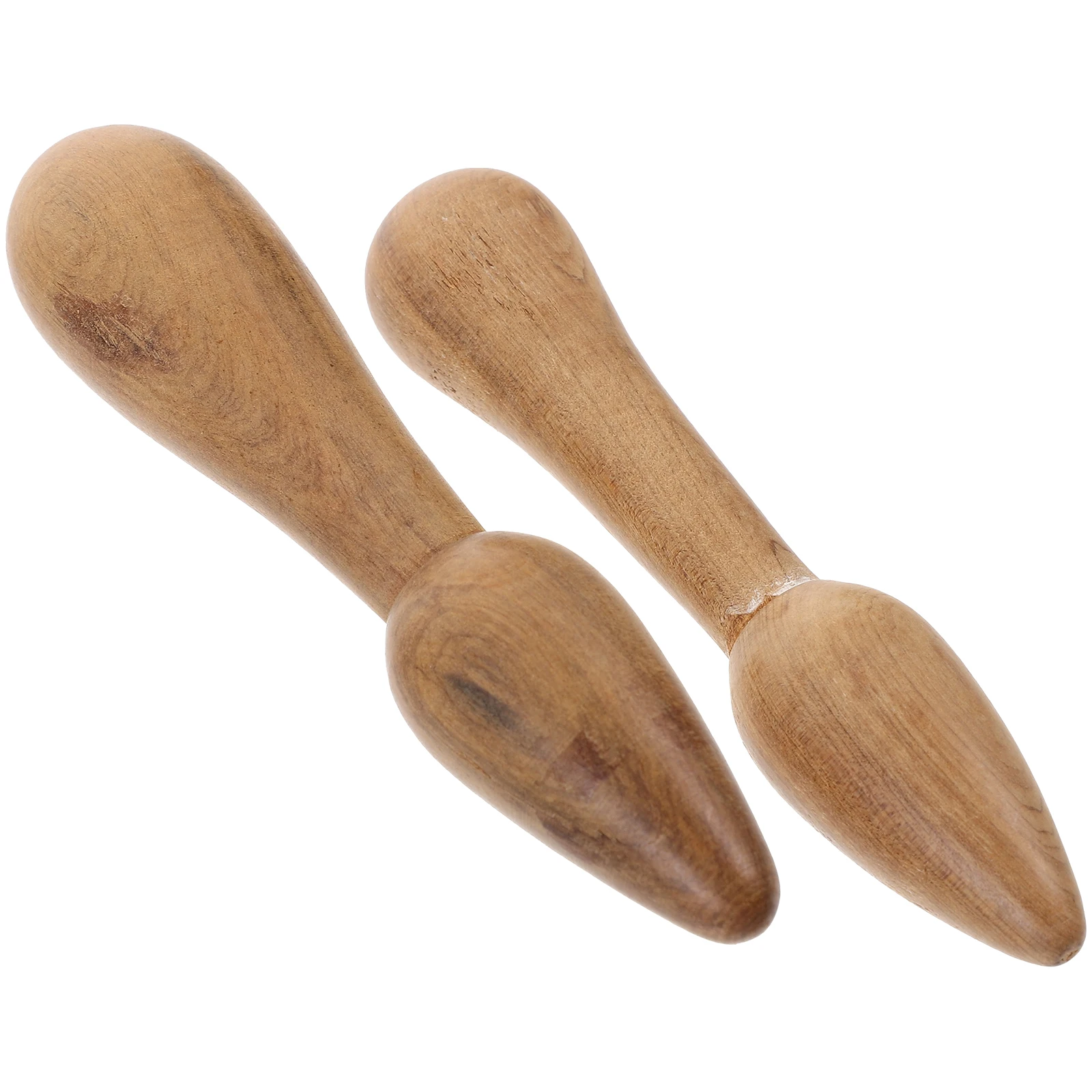 

2 шт. деревянные массажные палочки для акупунктурных точек, прочные легкие массажные палочки для тела для шеи, спины, ног, рук, талии, деревянные массажные палочки