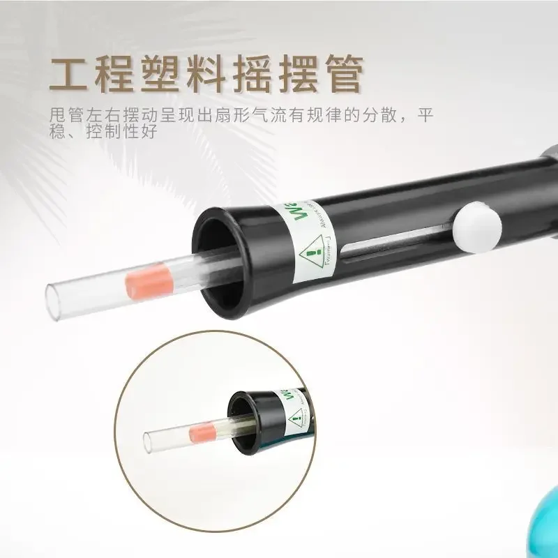 Useful Car Interior Cleaning Gun with Velvet Cloth, Tornado Spray Gun for Roof Door Panel Cleaning