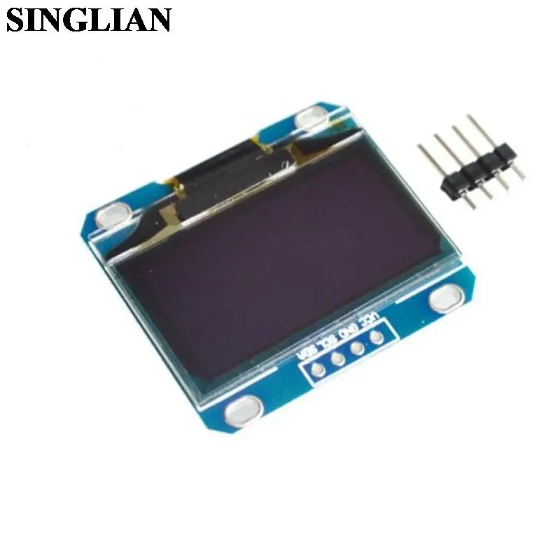 1.3 Inch 128x64 OLED Character Display Module 12864 Blue Screen 1.3