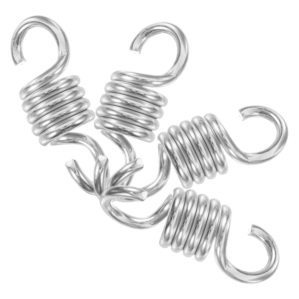 

4pcs Heavy Duty Bag Springs: High Strength Tension Spring For Hammock Chair, Punching Bag, Outdoor Patio Swing, Indoor Gym