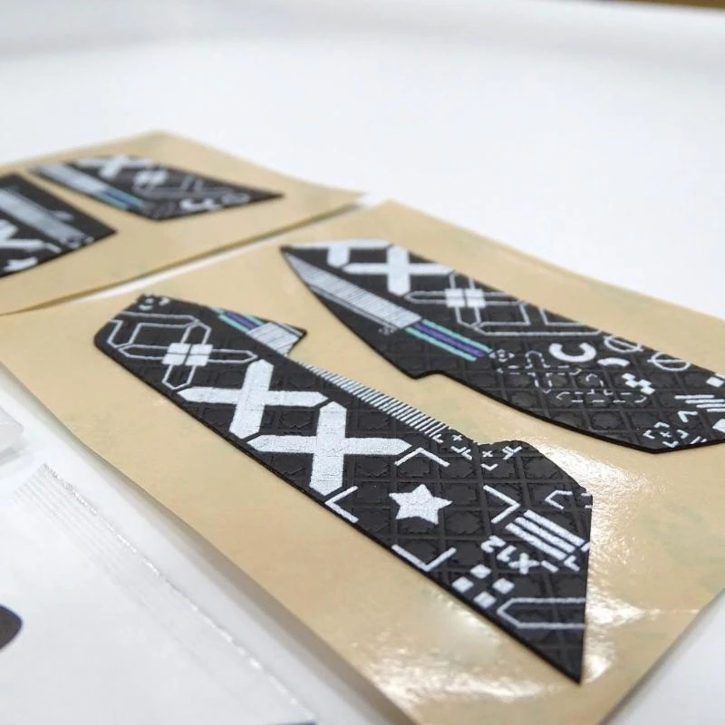 DIY мышь кожа мышь коньки боковые наклейки устойчивые к поту подушечки ручка лента для мыши Logitech G102 G304 G305