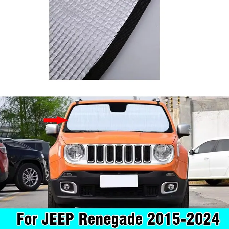 

Для Jeep Renegade 2015-2024 переднее лобовое стекло, солнцезащитный козырек на заказ