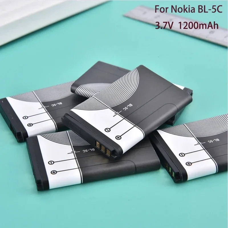 BL-5C  Phone battery 1200mAh 3.7v BL 5C Battery For Broadcast radio /for Nokia 3110 3120 2610 1100 3100 3105 1116 6230 6630 N70