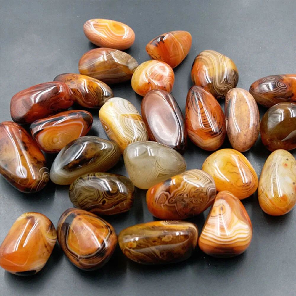 Großmengen Madagaskar Natürlicher Glatter Achatstein Heilkristall Karneol-Geode Mineralspezimen Blumentopf Hofdekoration – Detail 1