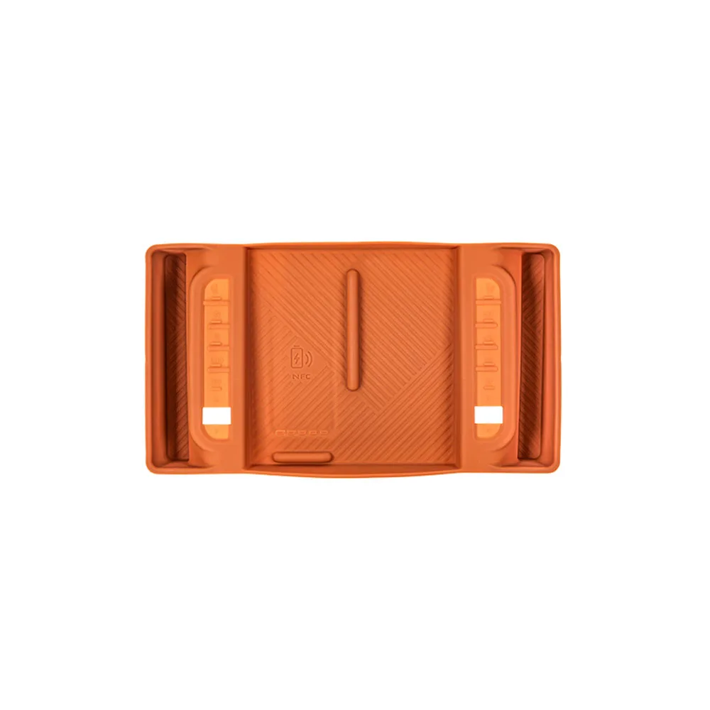 لشيري Jetour G700 2025 2026 شحن لاسلكي بطانة حماية من السيليكون ملحقات تعديل السيارة إضافة حقيبة التخزين على الجانب