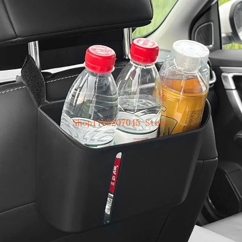 

37cd Car Back Stylish & Functional Storage for Family Travel Cup Holders, Tissue Box Hanging