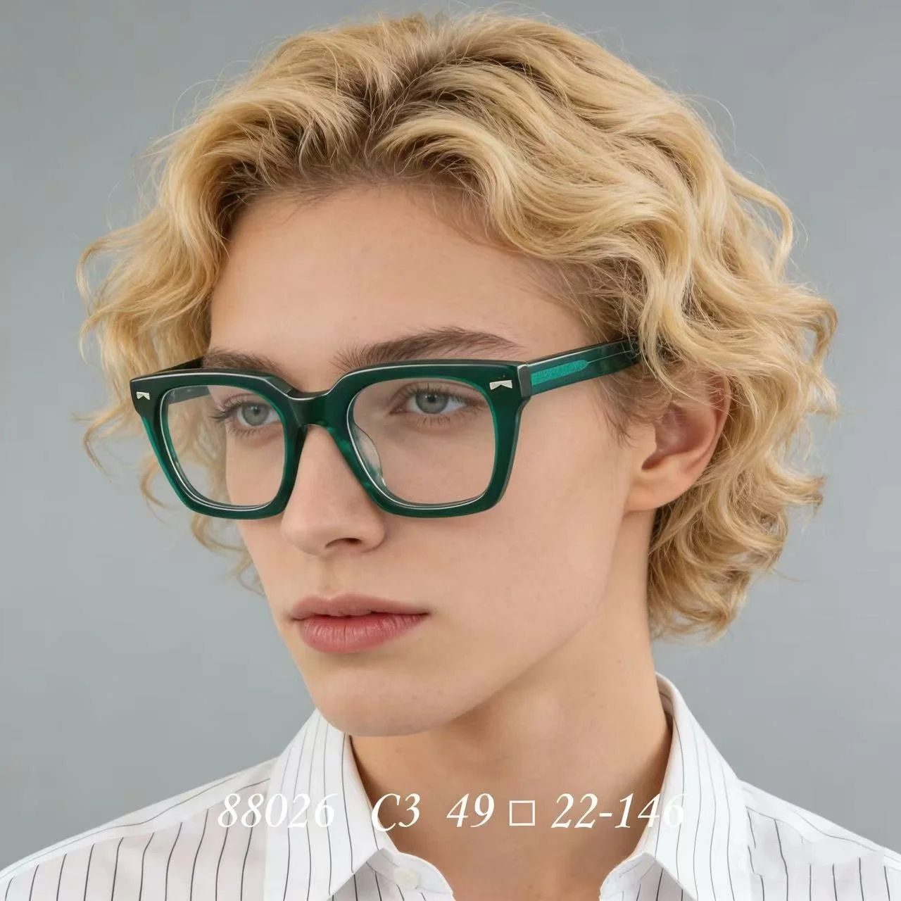 

Eyeglass Frame Retro Acetate Glasses Fashionable Personaliz Optical Prescription Eyewear