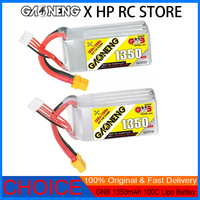 GAONENG GNB 1350mAh 100C 2S-6S LiPo Battery with XT60 Plug - High-C Rate for FPV Racing Drone