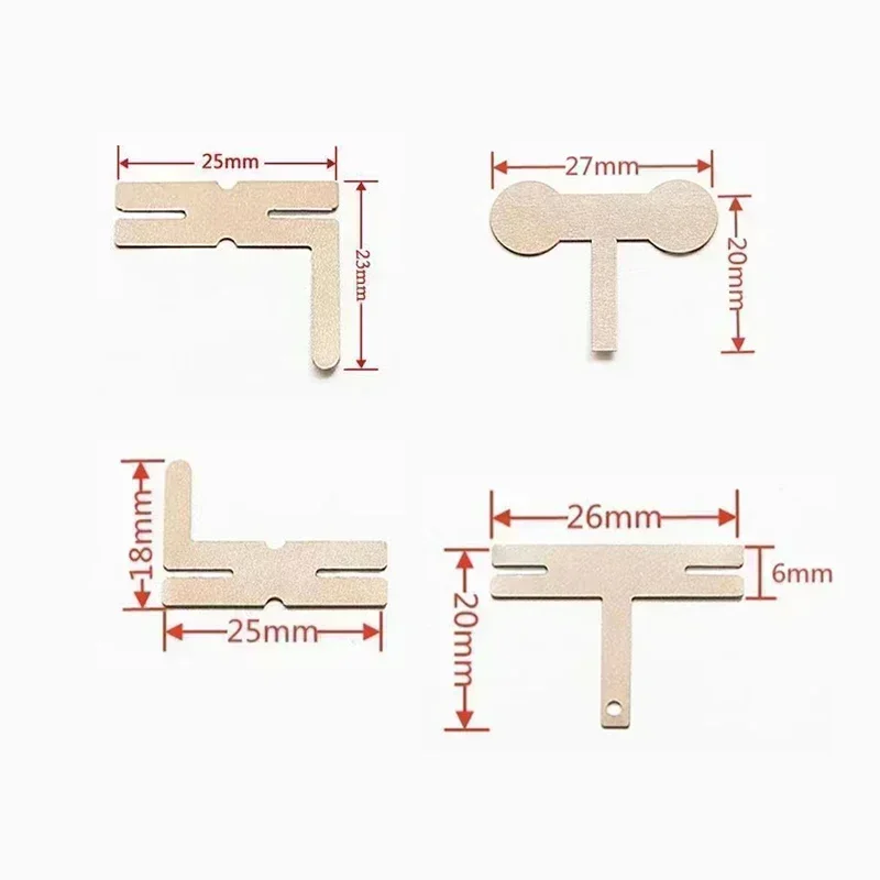 50pcs Lithium Battery 18650 Nickel Plated Steel Sheet Plate for Battery Welding Machine Spot Welder DIY Projects