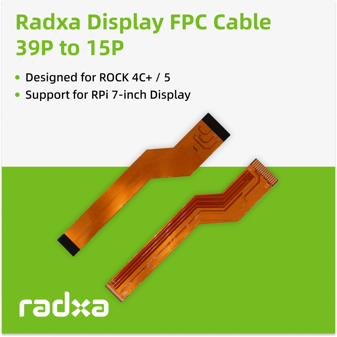 Кабель FPC дисплея Radxa, предназначенный для ROCK 4C + / 5,