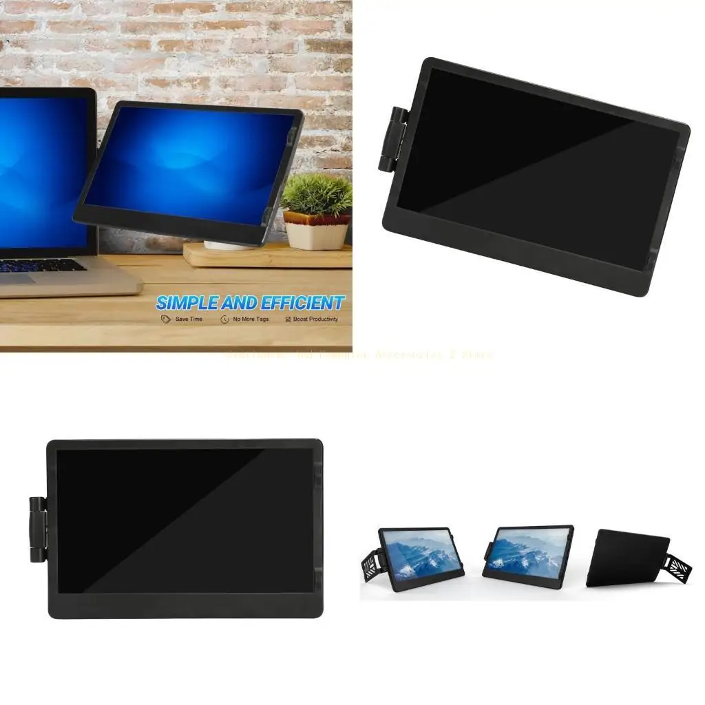 Laptop Extension Screen IPS Panel USB C Compatibility Travel Friendly Display