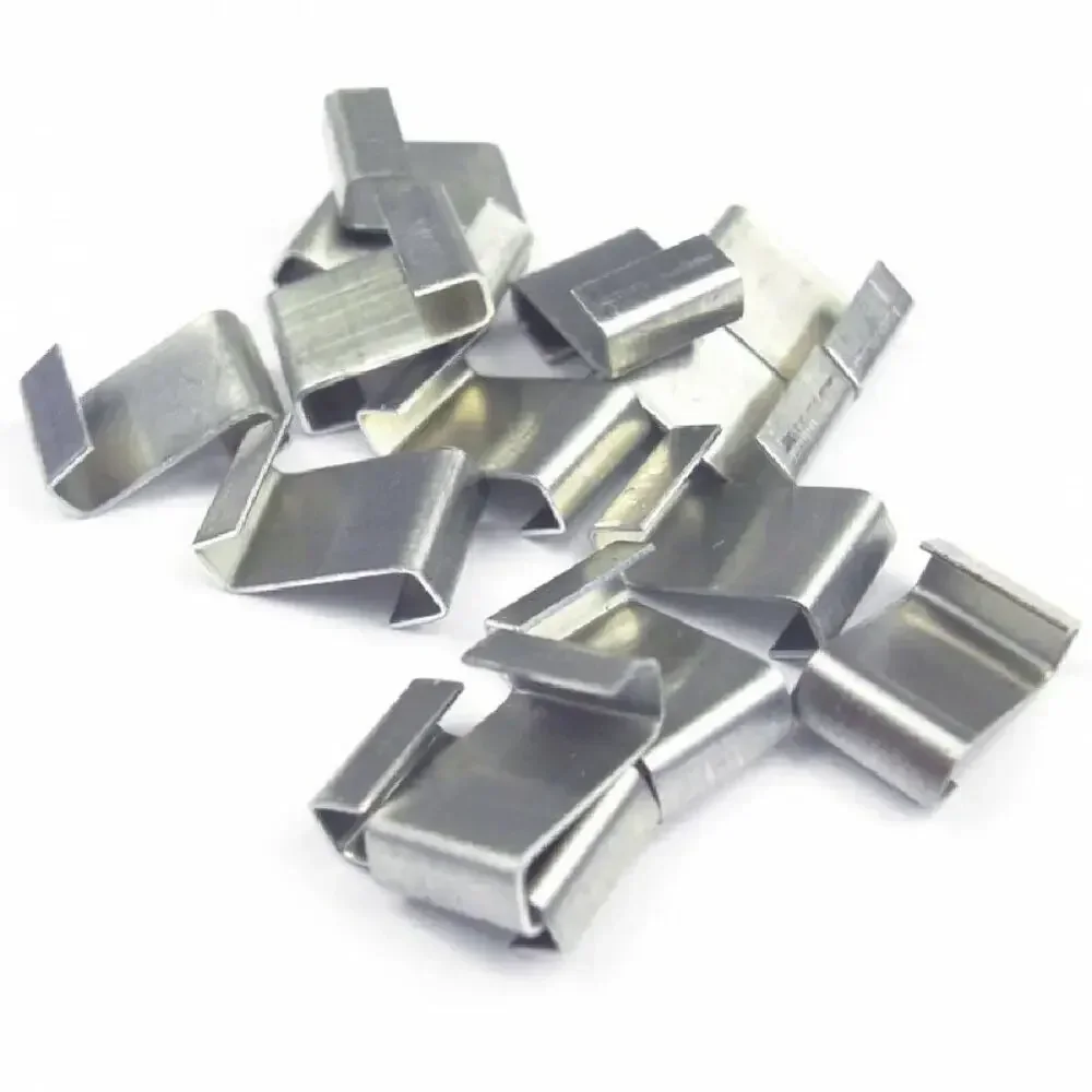 

Fixing Buckle Clip Durable Greenhouse Glazing Sliver Spare Parts Spring Stainless Steel W / Z 15*9*0.5MM Accessorise