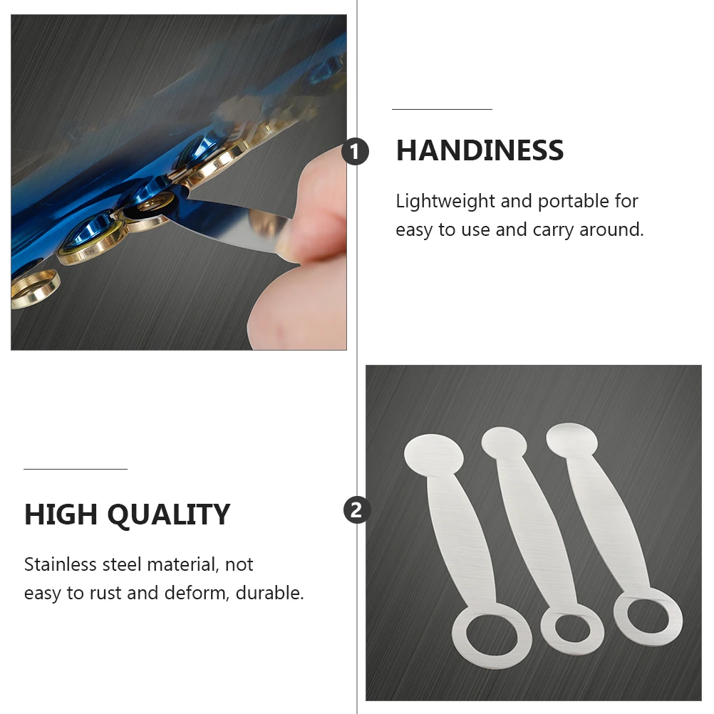 

3 Pcs Flute Repair Tools Kit Pad Maintenance Stainless Steel Woodwind Instruments Piccolo Clarinet Mouthpiece Accessories