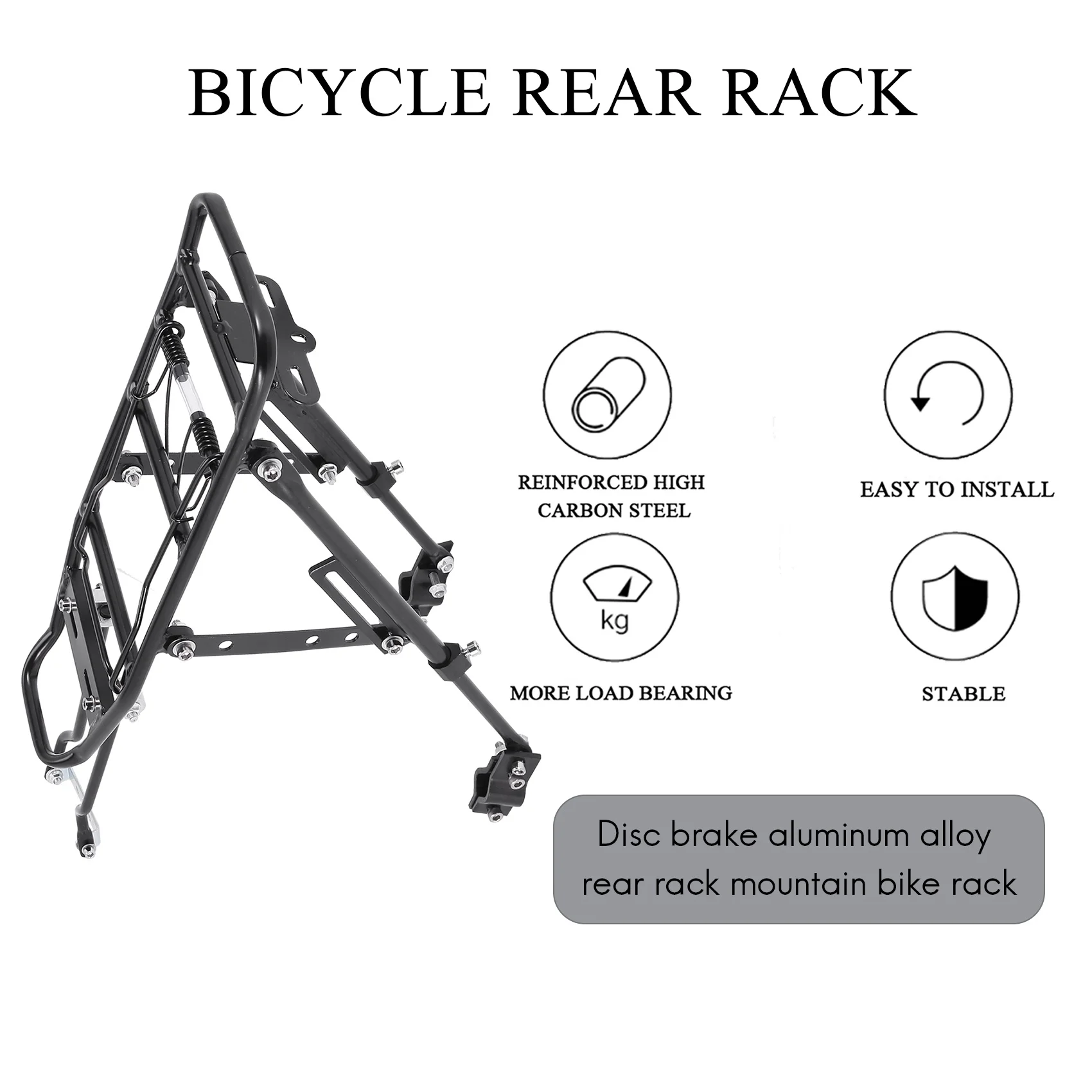 

Lo-ok Велосипедная грузовая стойка Дисковый тормоз Алюминиевый сплав Задняя стойка для велосипеда Дорожный велосипед Складная корзина для велосипеда Полка для багажа