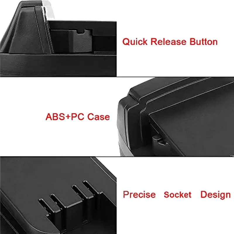 A27F-2X Battery Adapter Power Source Connector Charge Conversion Dock 18V MT18ML To For Milwakee Lectrical Tools