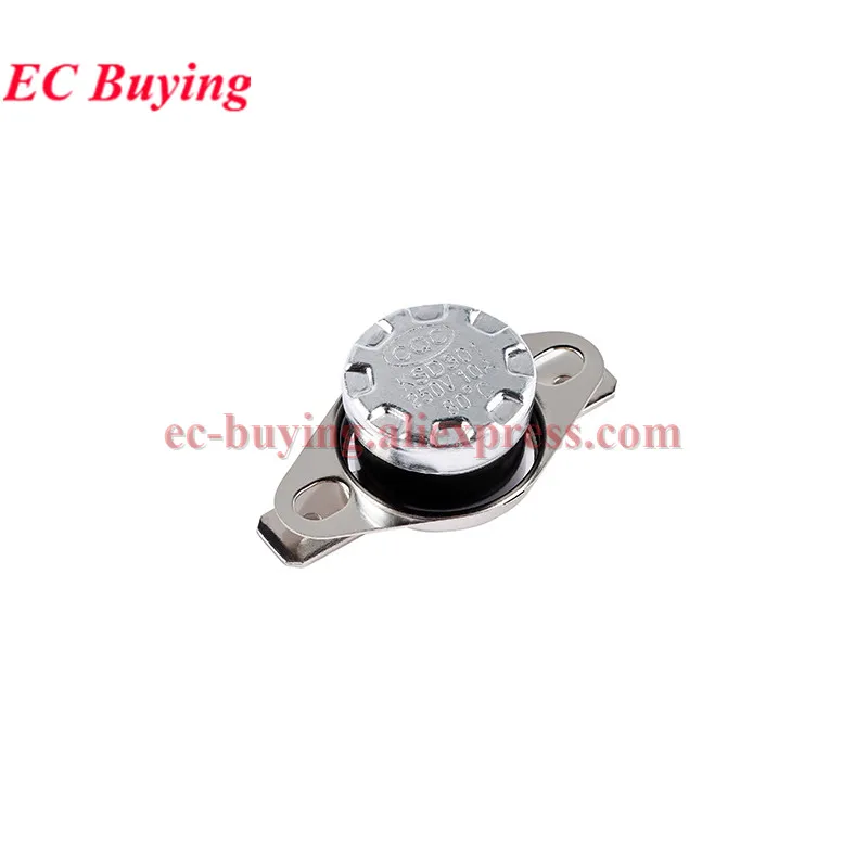 1Pc-5Pcs KSD301 AC 250V 10A 16A Normally Open Closed 0-160 degree Bakelite KSD-301 Temperature Thermal Switch Thermostat Sensor