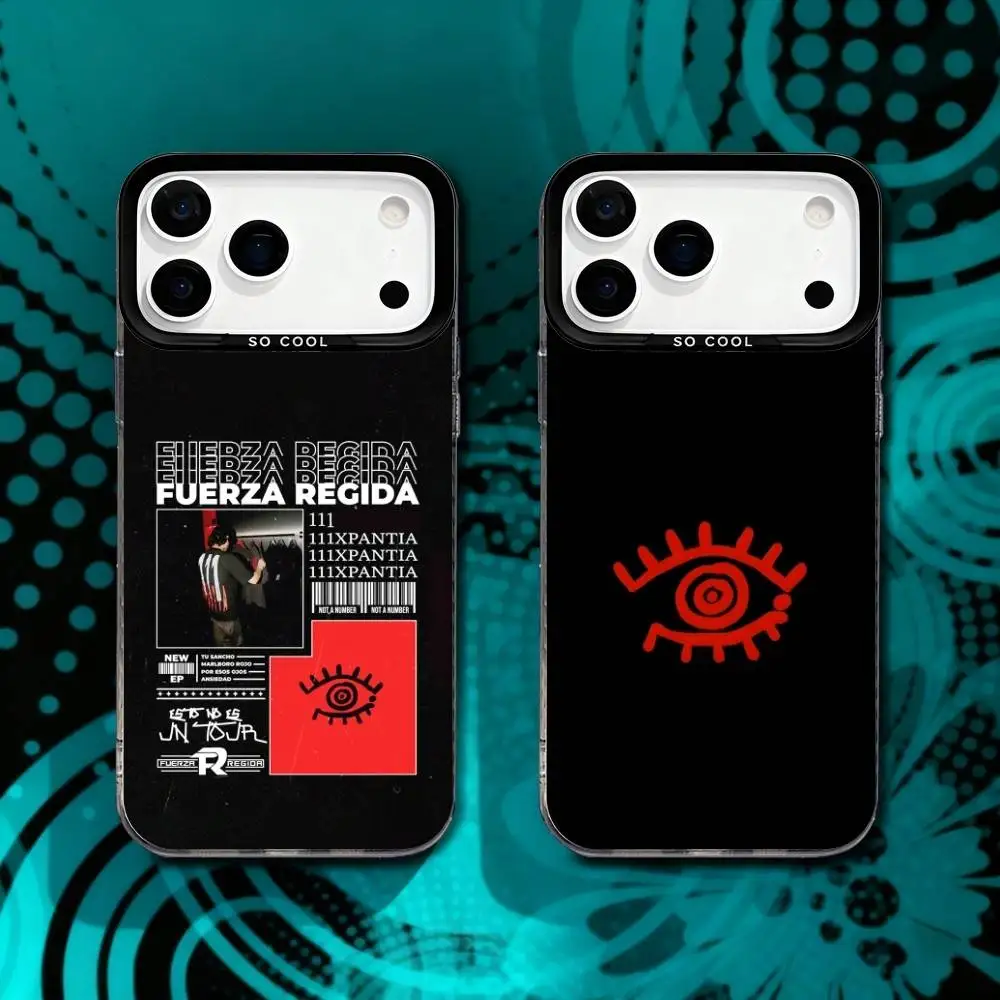 

F-Fuerza Regida COQUETA Matte Fingerprint Proof Phone Case For iPhone 17,16,15,14,13,12,X,8,Pro,Max,Plus,SE4,Air,Mini
