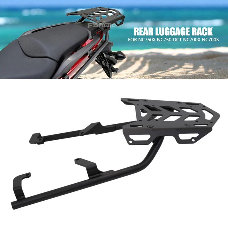 NC750X Motorcycle Rear Luggage Rack Top Case Rear Rack Carrier For Honda NC 750 X 750X NC750 DCT NC700X NC700S 2012-2025 2024