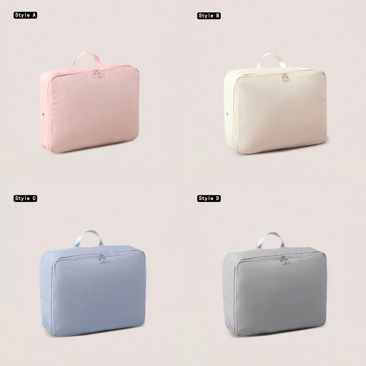 1PC Compressible Storage Bag For Clothing 2024 New Packing Cubes Travel Suitcase Storage Pouch Handbag Luggage Organizer