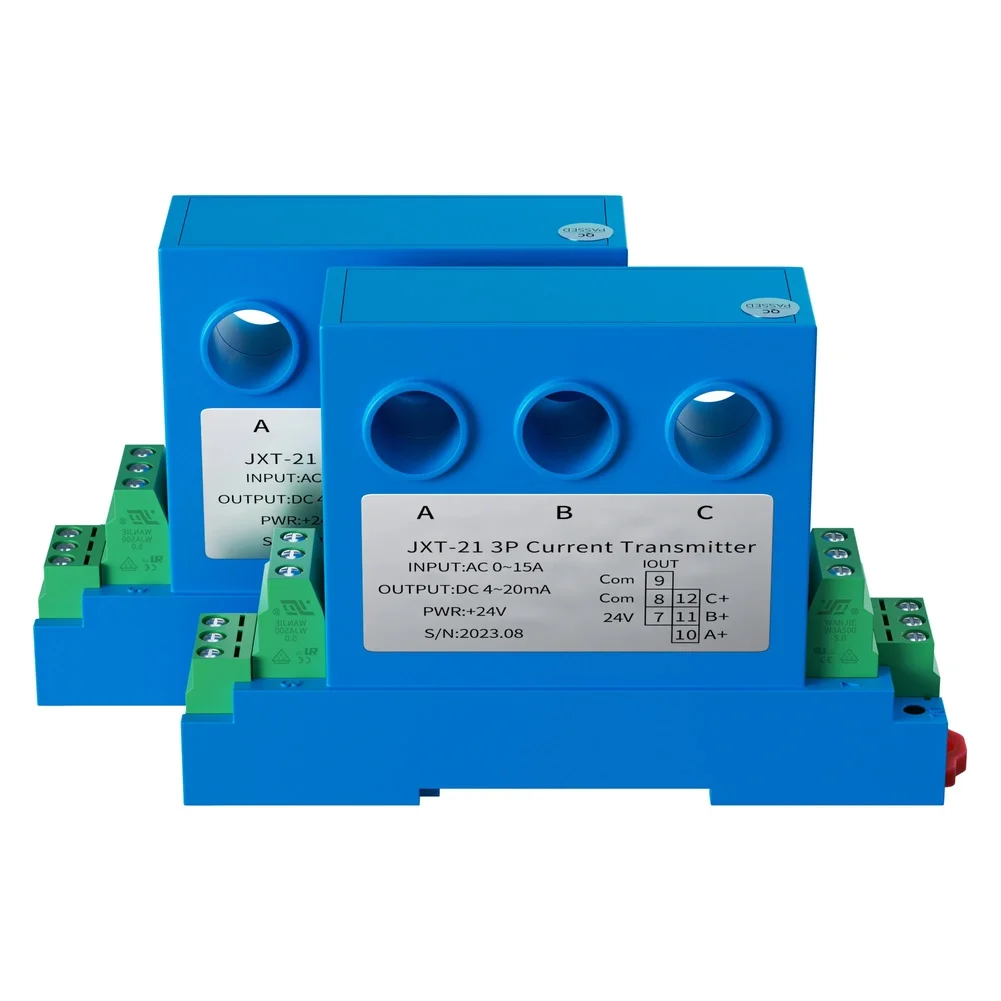 Current Sensor AC Transmitter Electromagnetic Isolation Technology No Insertion Loss Installation 50Hz Sinusoidal Measurement