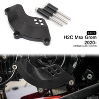 For Honda H2C MSX GROM 2020 2021 2022 Motorcycle H2C Msx Grom Aluminum Engine Stator Crank Case Generator Cover Crankcase