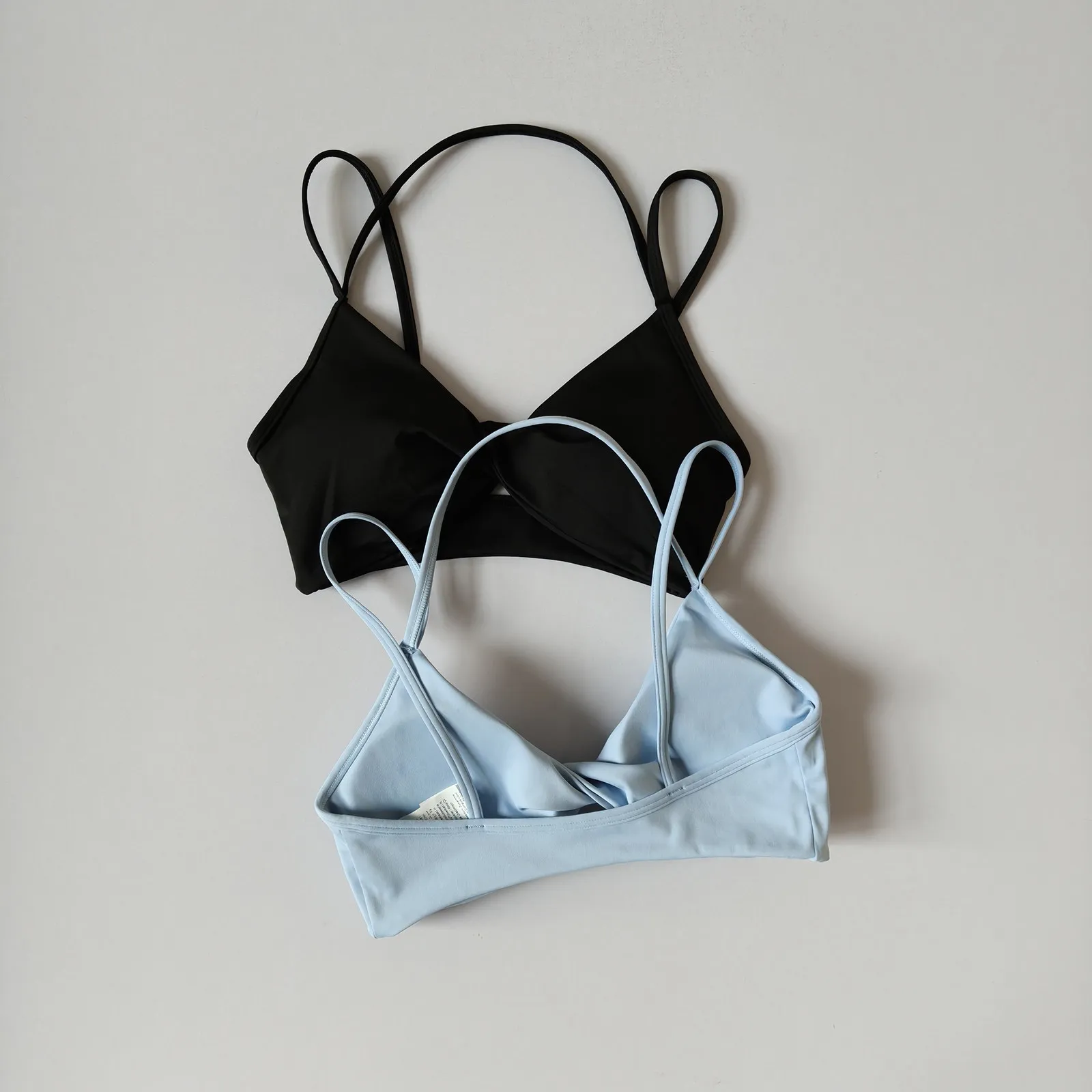 Small Suspender Sports Bra Women's Halterneck Beautiful Back Push-up Bust-showing Pilates Yoga Wear Vest Training Fitness Bra