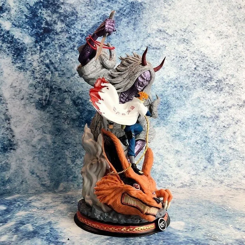 شخصيات ناروتو أنيمي فلاش أصفر ناميكازي ميناتو من مادة PVC GK تمثال نموذج مجموعة ديكور سطح المكتب لعبة هدية