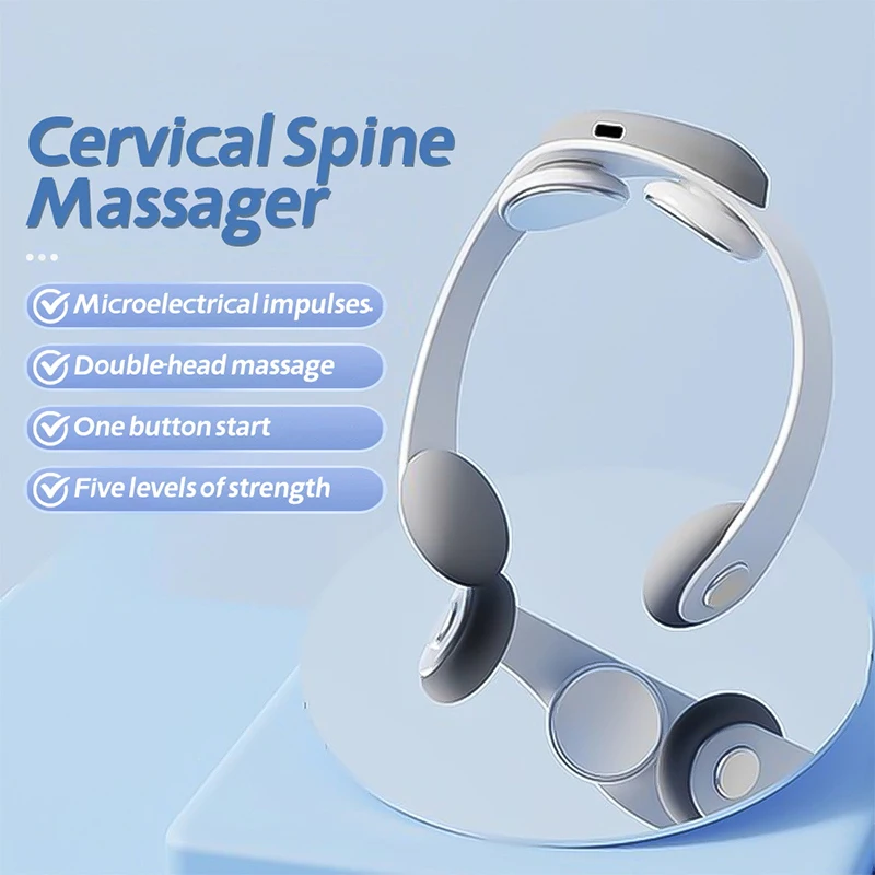 

Five Types Of Modes Of Cervical Vertebral Massage Instrument Pulse Intelligent Hanging USB Neck Rubbing Shoulder Deep Massager