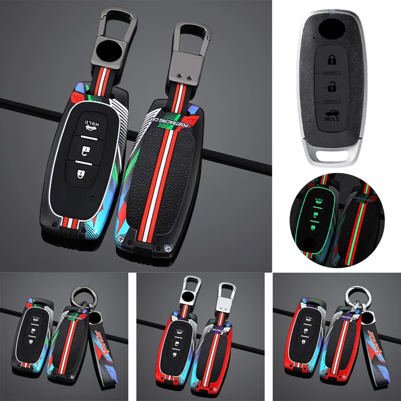 zinc-alloy-silicone-car-key-fob-case-cover-for-nissan-altima-maxima-murano-pathfinder-rogue-armada-sentra-titan-leaf-ex35-fx50