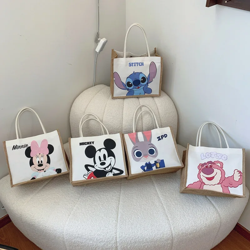 

Оригинальные сумки и кошельки Disney: сумки с Микки Маусом для женщин, косметичка с Минни, сумка для мамы с Стичем.