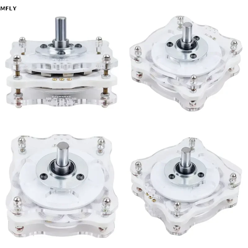 1000W High-power DIY Disc Permanent Magnet Ironless Generator Low Speed High Efficiency Wind and Hydraulic Free Energy