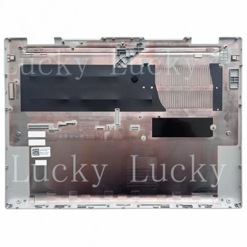 f New For Dell inspiron 7430 7435 2-in-1 Bottom Lower Case Base Cover Silve 07F9FD