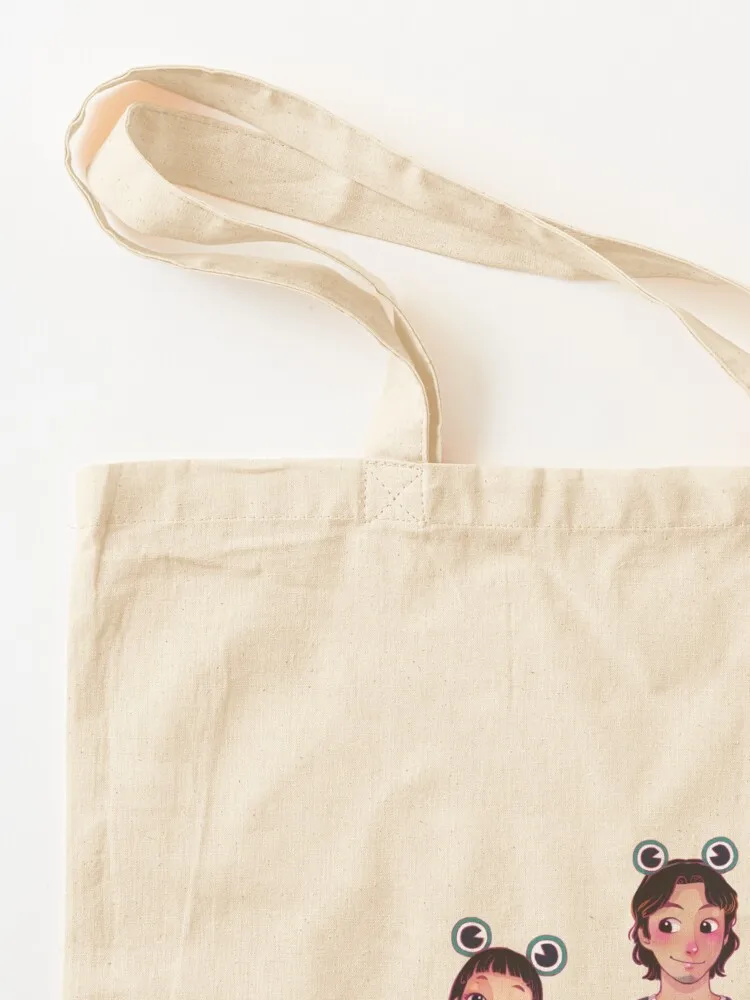 حقيبة حمل Yumi's Cells Yumi and Woong حقيبة قماش مخصصة حقيبة حمل كبيرة صديقة للبيئة مخصصة #3