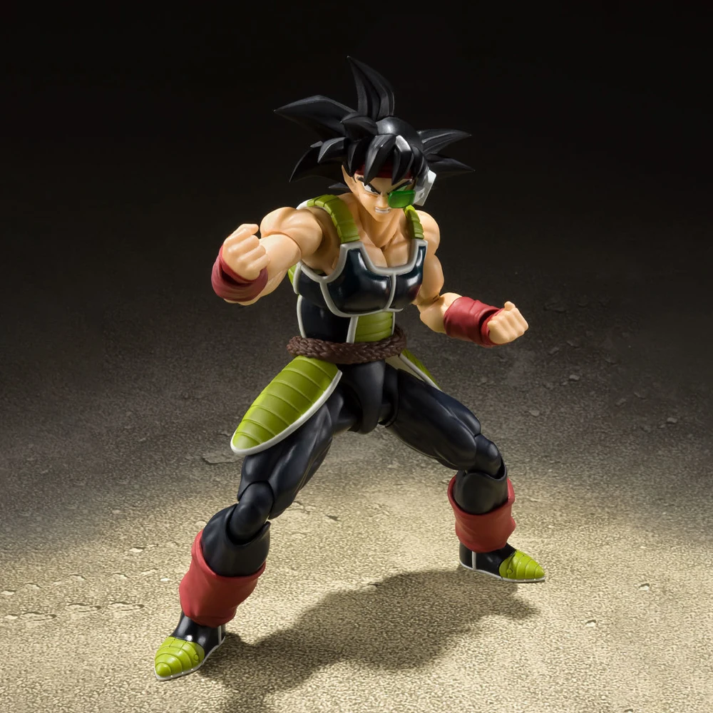 In Stock Original Bandai SHFiguarts Dragon Ball Z Bardock Figure Action Anime Genuine Collectible Boxed Model Doll Toy