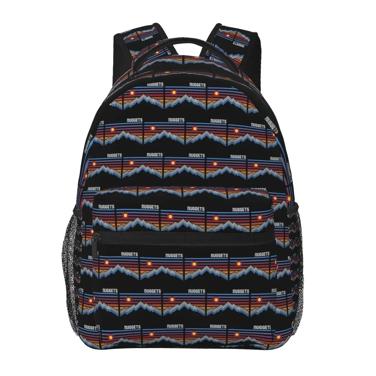 Mochila para estudiantes de Denver Nuggets, mochila escolar, mochila de viaje para senderismo, mochila de moda para niños y niñas, bolsos de hombro