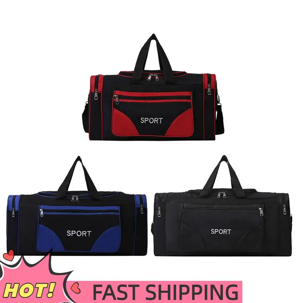 

Oxford Fitness Bag Waterproof Sports Backpack Purse Multifunctional Wear-resistant Adjustable Shoulder Strap for Travel Swimming