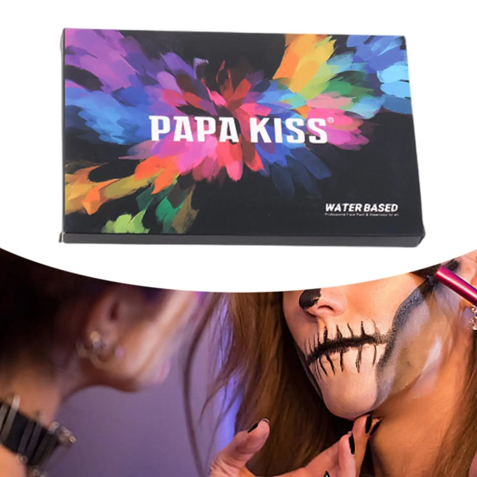 Pittura per il viso e il corpo Lavabile Forniture fai da te Accessori Pittura per il viso ad asciugatura rapida per regali di festival Bomboniere per bambini Giochi di ruolo